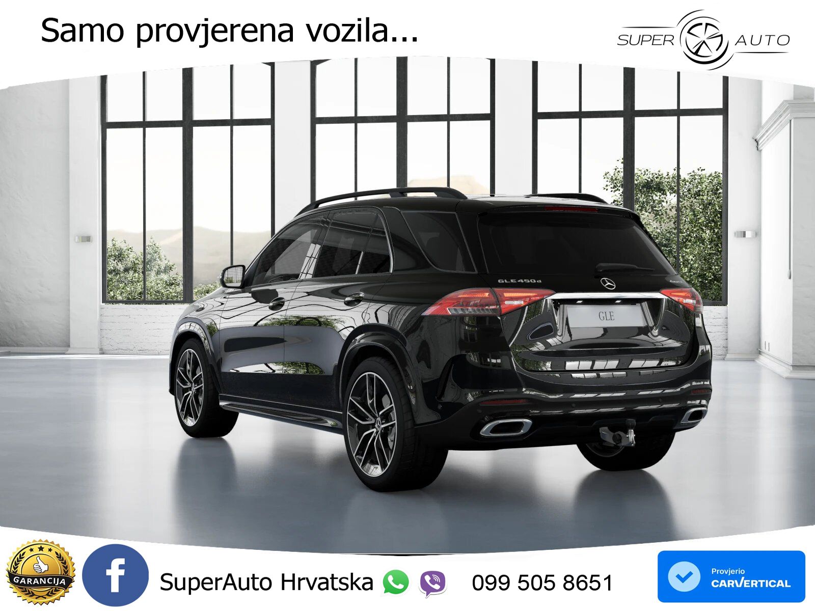 Mercedes GLE 450d (367 KS) EQ Boost 4MATIC 9G-TRONIC AMG LED+GR SJED+ACC