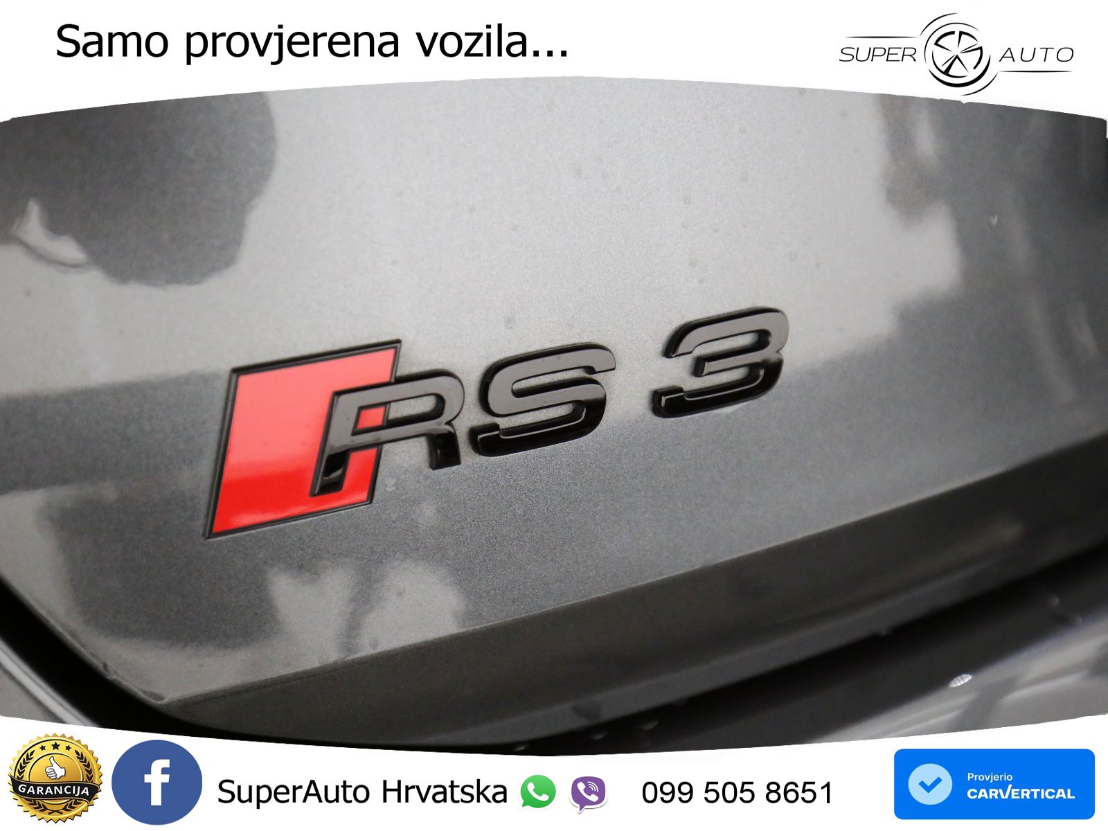 Audi RS3 Sedan 2.5 TFSI (400 KS) quattro S tronic LED+GR SJED+ACC