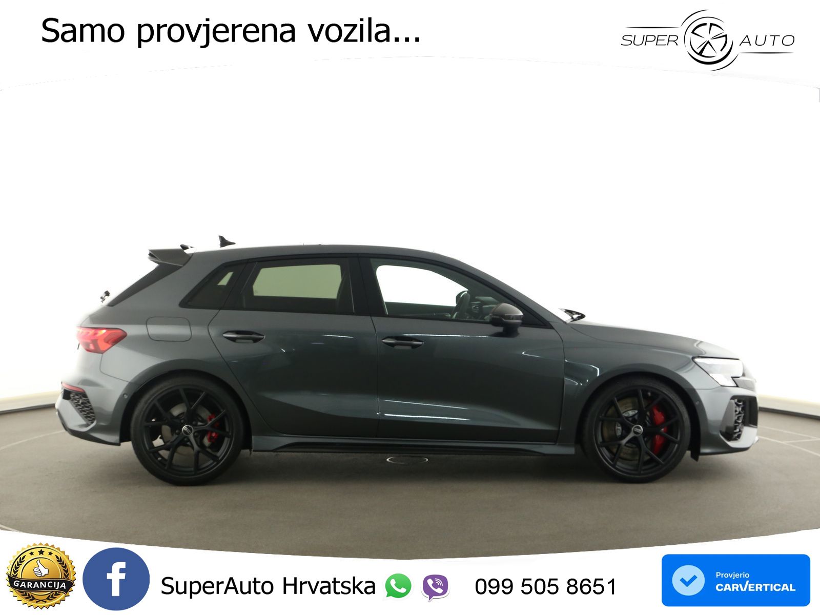 Audi RS3 Sedan 2.5 TFSI (400 KS) quattro S tronic LED+GR SJED+ACC