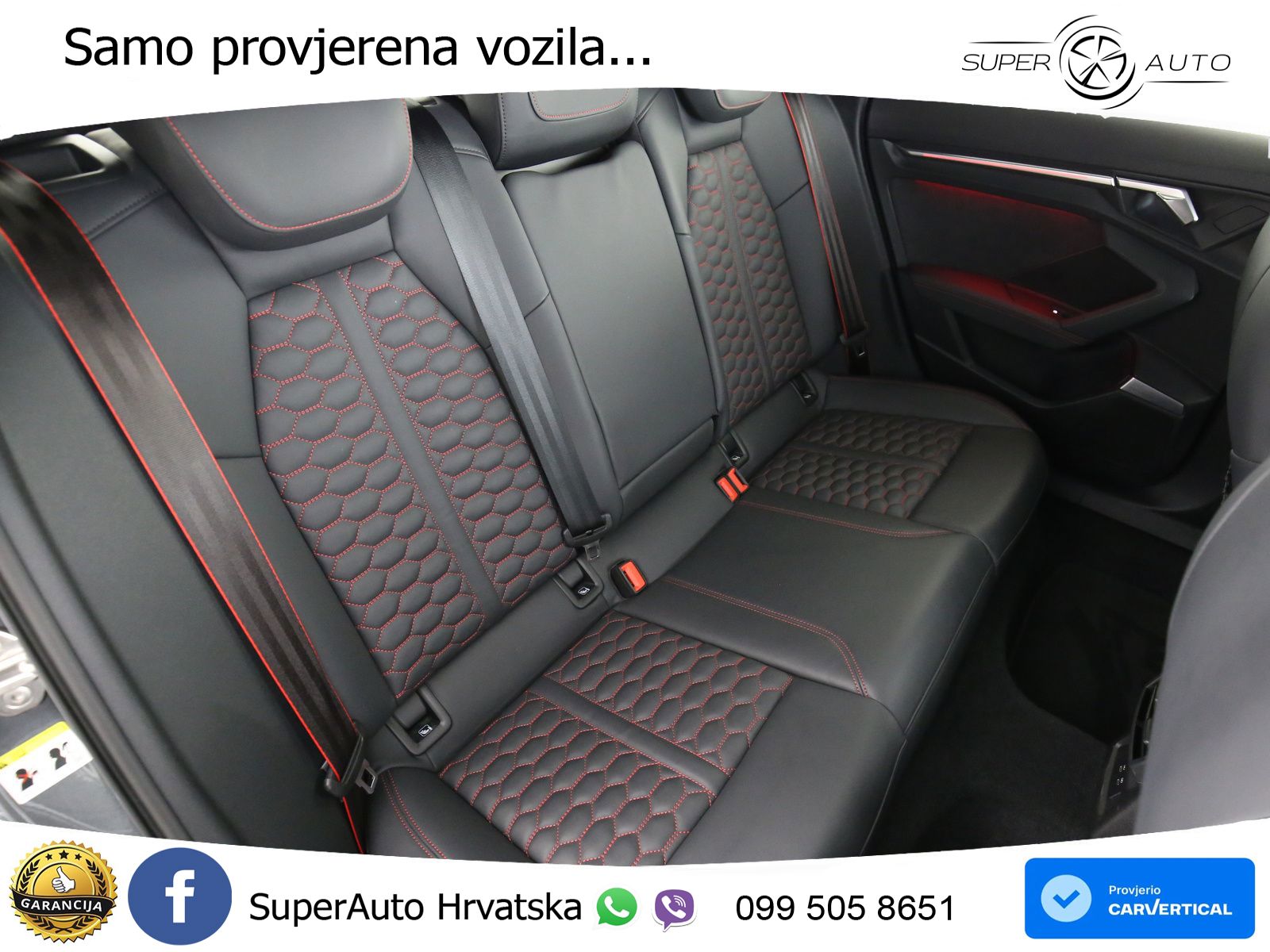 Audi RS3 Sedan 2.5 TFSI (400 KS) quattro S tronic LED+GR SJED+ACC