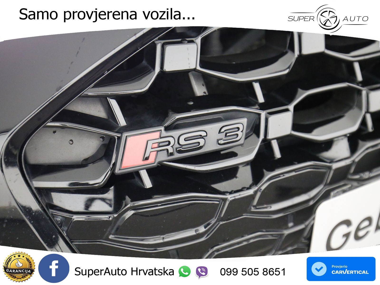 Audi RS3 Sedan 2.5 TFSI (400 KS) quattro S tronic LED+GR SJED+ACC
