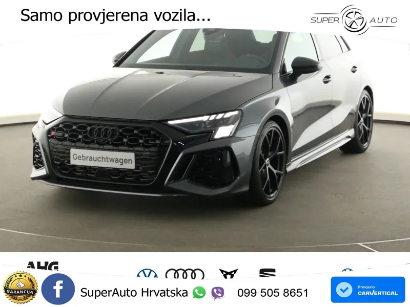 Audi RS3 Sedan 2.5 TFSI (400 KS) quattro S tronic LED+GR SJED+ACC