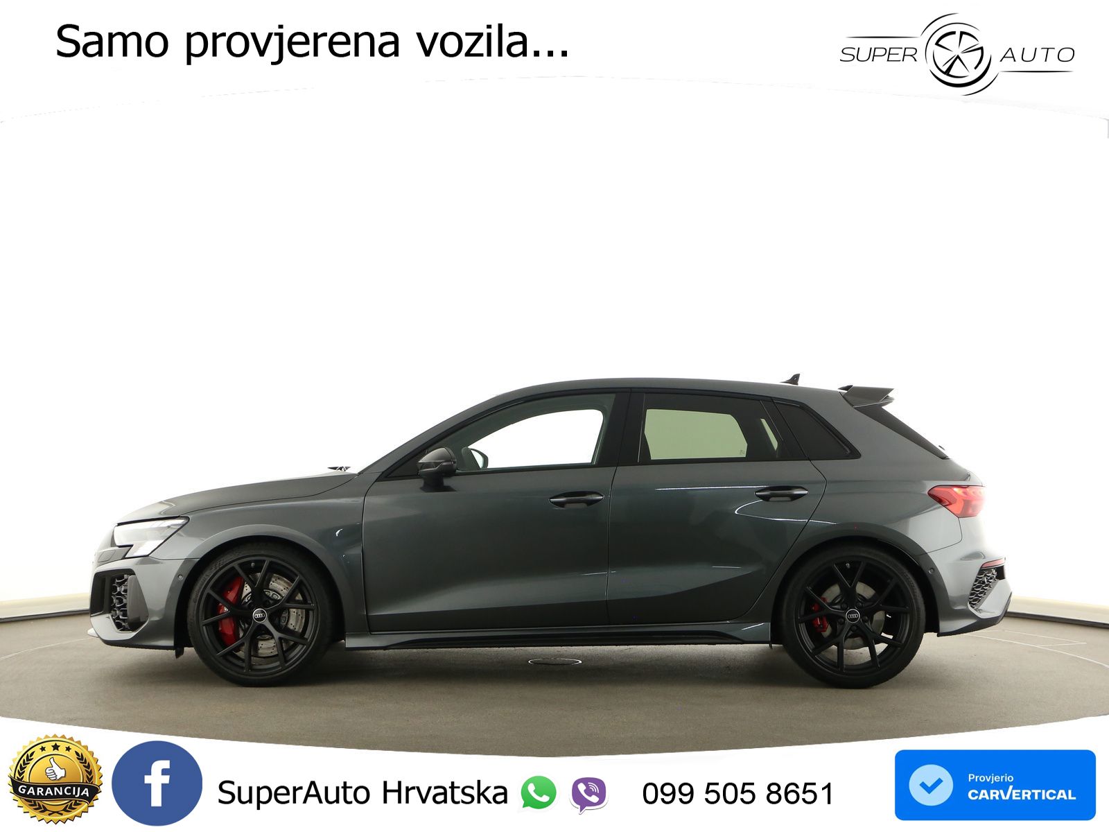 Audi RS3 Sedan 2.5 TFSI (400 KS) quattro S tronic LED+GR SJED+ACC