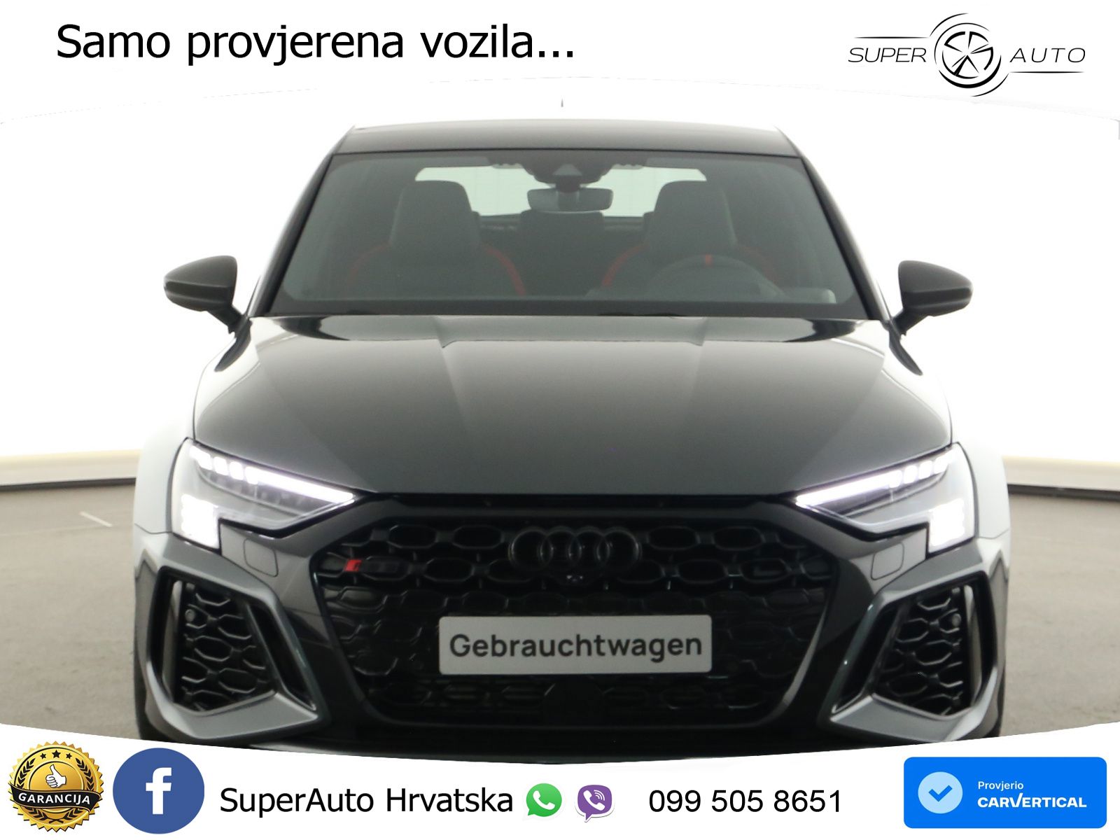 Audi RS3 Sedan 2.5 TFSI (400 KS) quattro S tronic LED+GR SJED+ACC