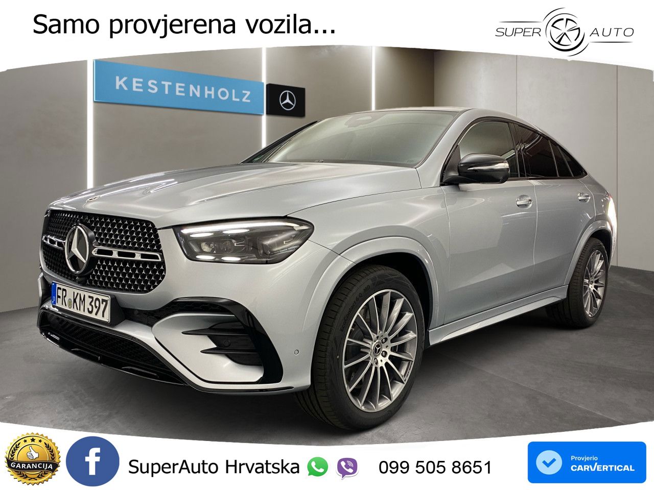 Mercedes GLE 450d (367 KS) EQ Boost 4MATIC 9G-TRONIC AMG LED+GR SJED+ACC