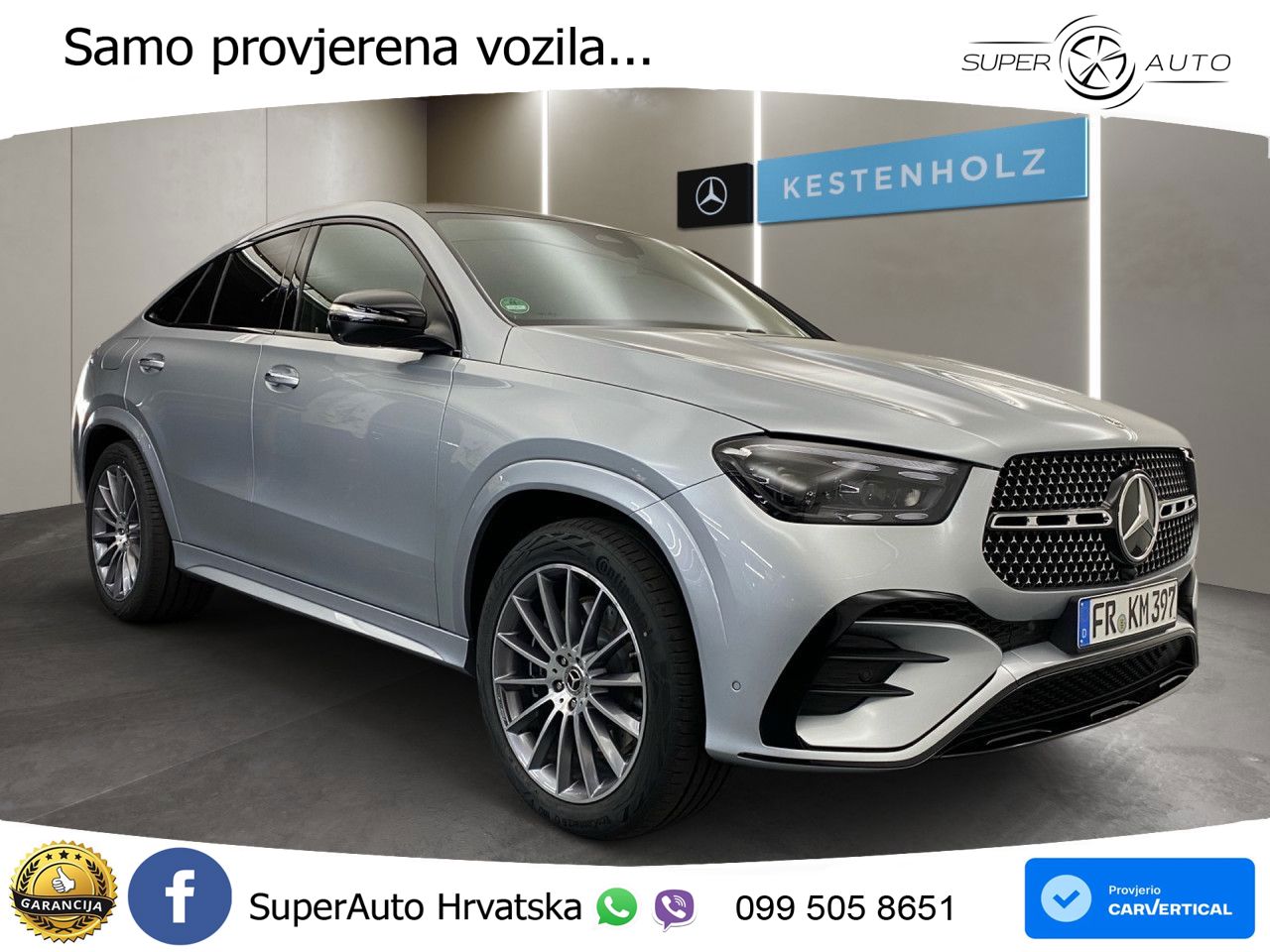 Mercedes GLE 450d (367 KS) EQ Boost 4MATIC 9G-TRONIC AMG LED+GR SJED+ACC