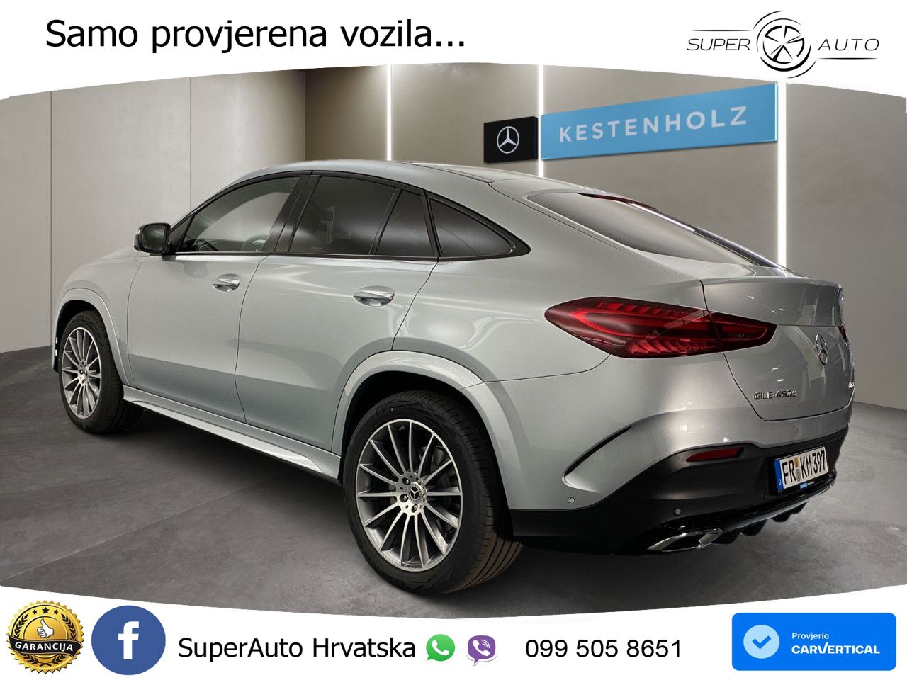 Mercedes GLE 450d (367 KS) EQ Boost 4MATIC 9G-TRONIC AMG LED+GR SJED+ACC