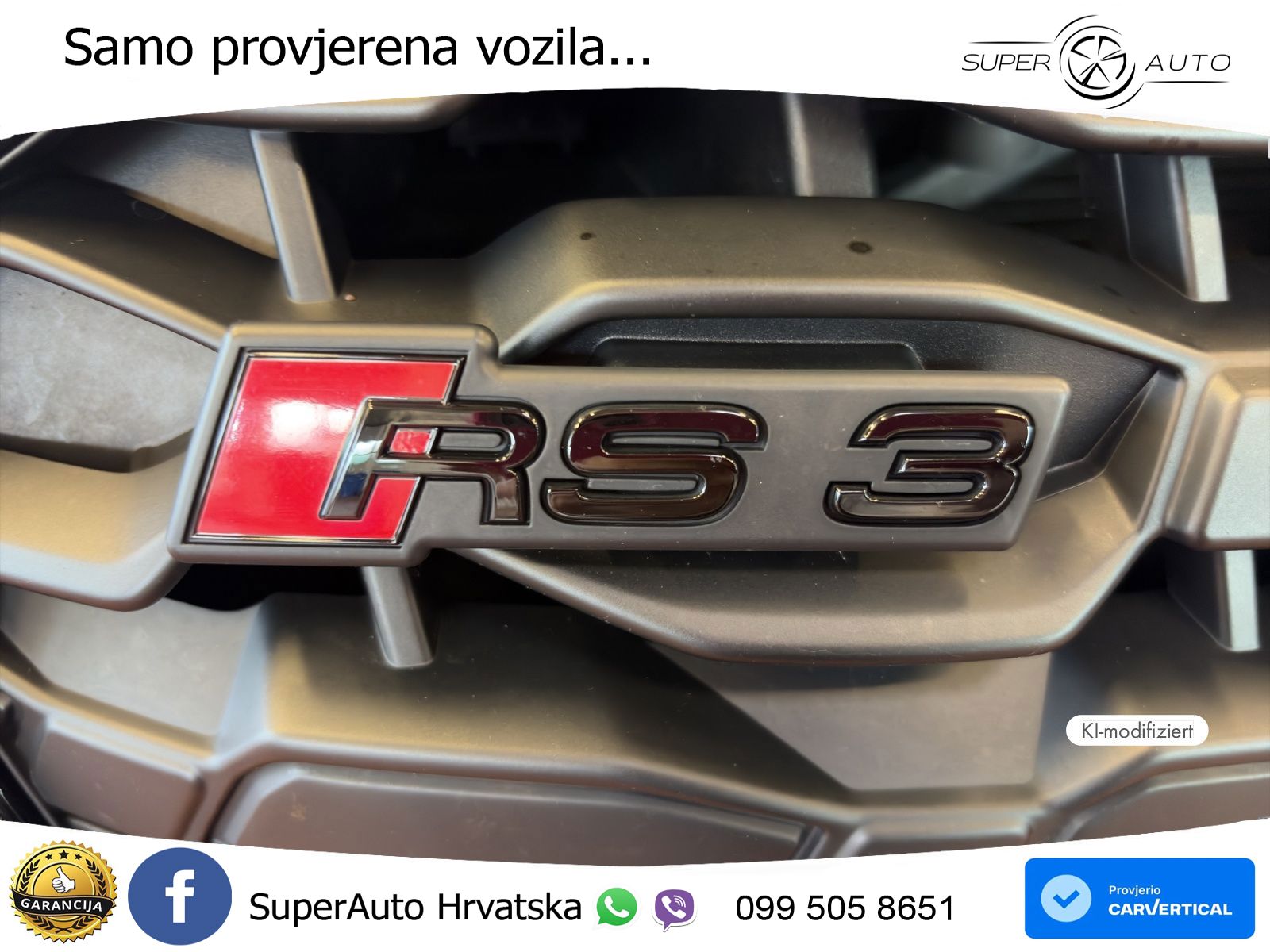 Audi RS3 Sedan 2.5 TFSI (400 KS) quattro S tronic LED+GR SJED+ACC