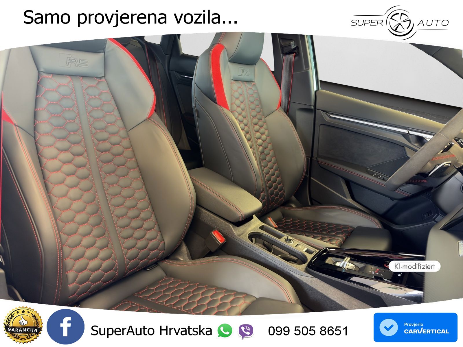 Audi RS3 Sedan 2.5 TFSI (400 KS) quattro S tronic LED+GR SJED+ACC