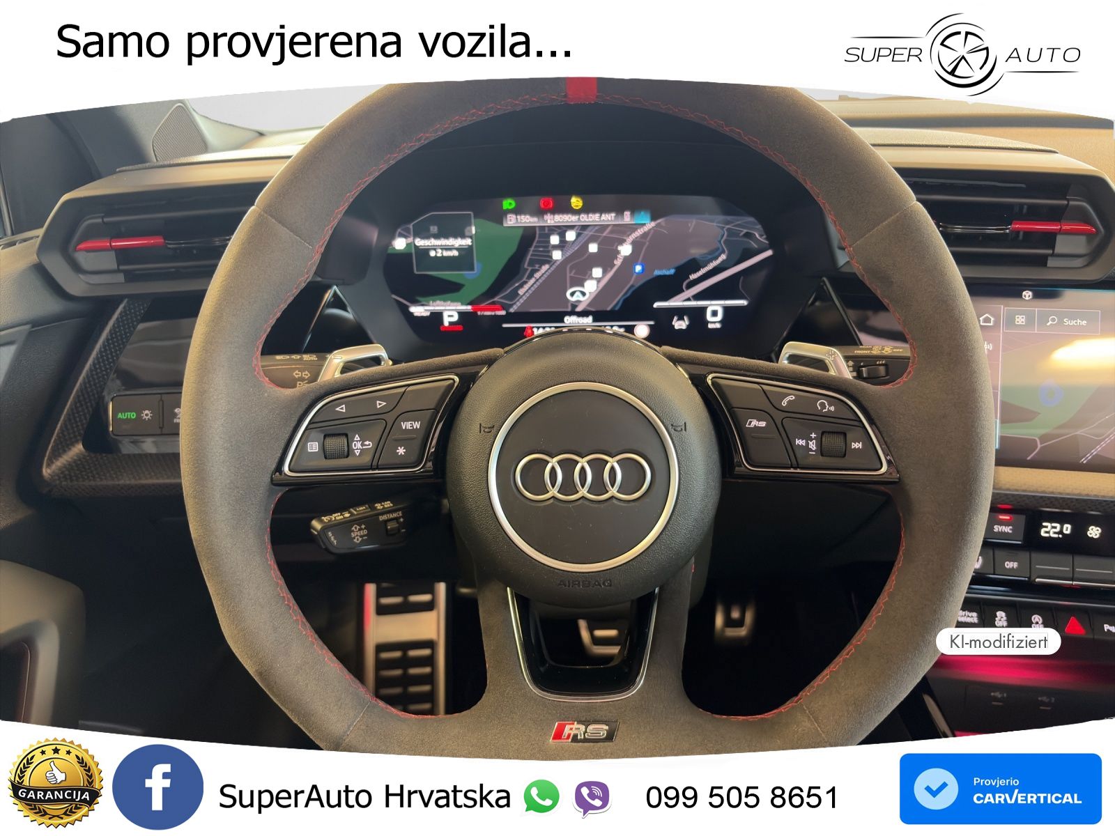 Audi RS3 Sedan 2.5 TFSI (400 KS) quattro S tronic LED+GR SJED+ACC