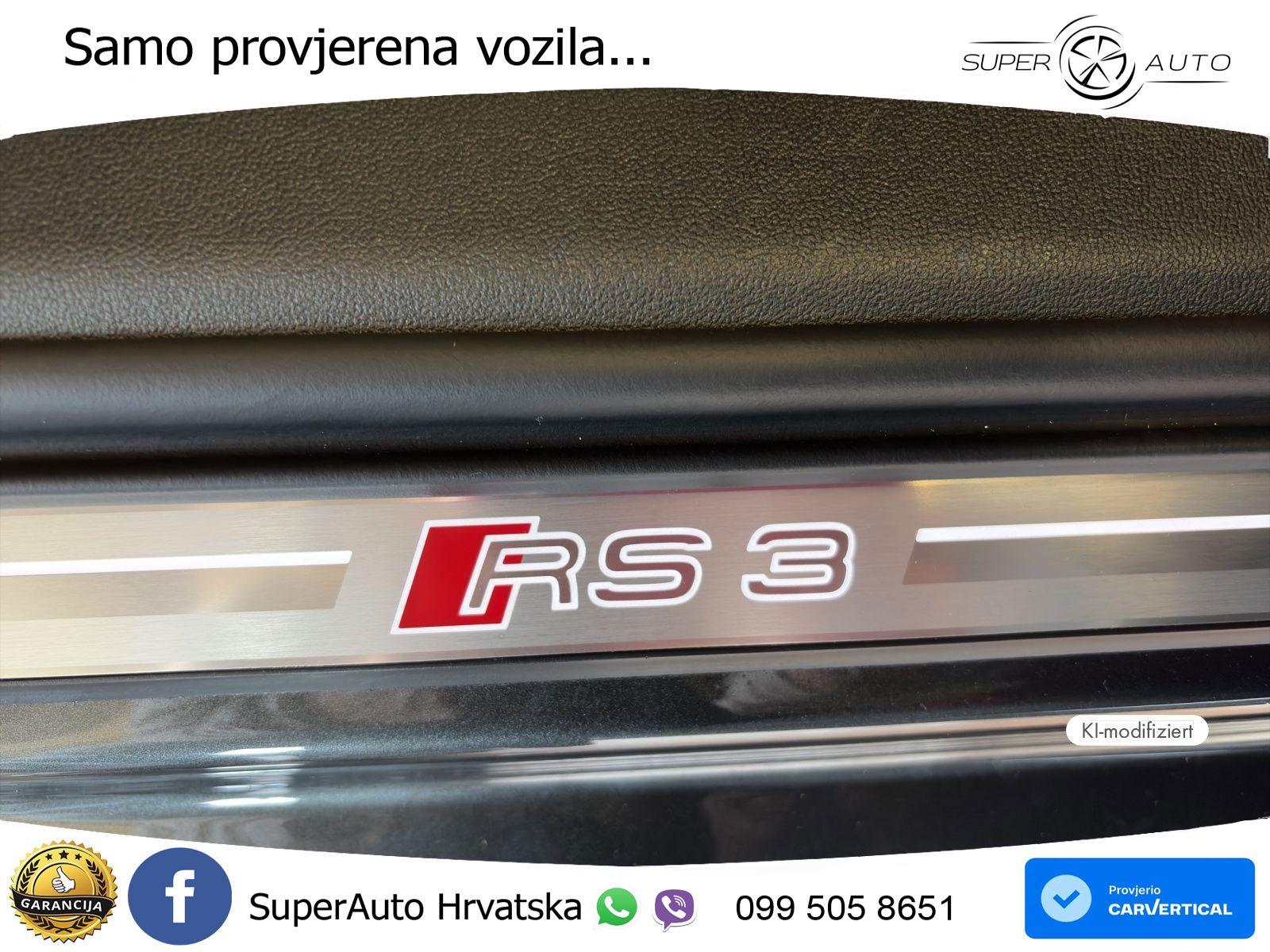Audi RS3 Sedan 2.5 TFSI (400 KS) quattro S tronic LED+GR SJED+ACC