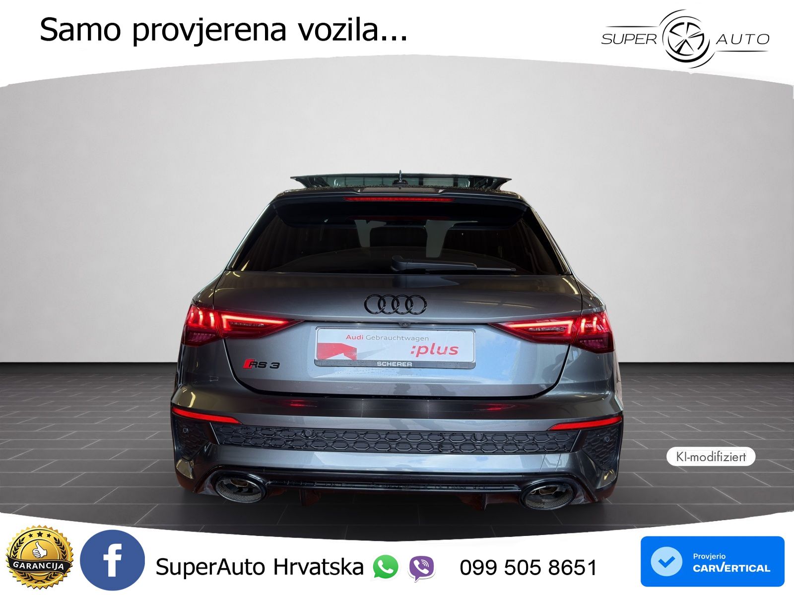 Audi RS3 Sedan 2.5 TFSI (400 KS) quattro S tronic LED+GR SJED+ACC