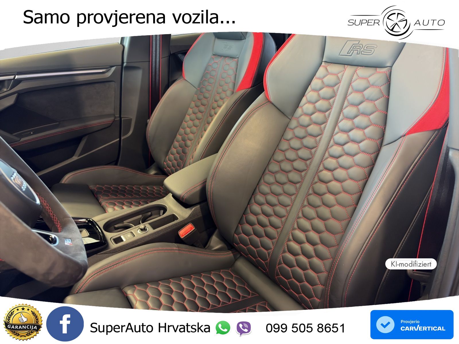 Audi RS3 Sedan 2.5 TFSI (400 KS) quattro S tronic LED+GR SJED+ACC