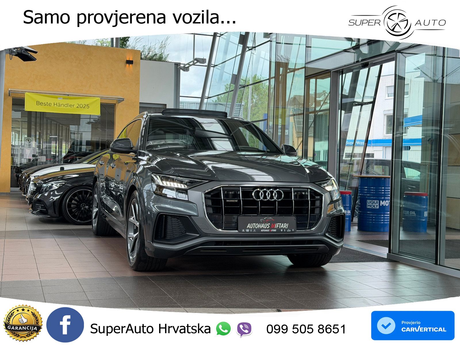 Audi Q8 50 TDI V6 (286 KS) quattro Tiptronic