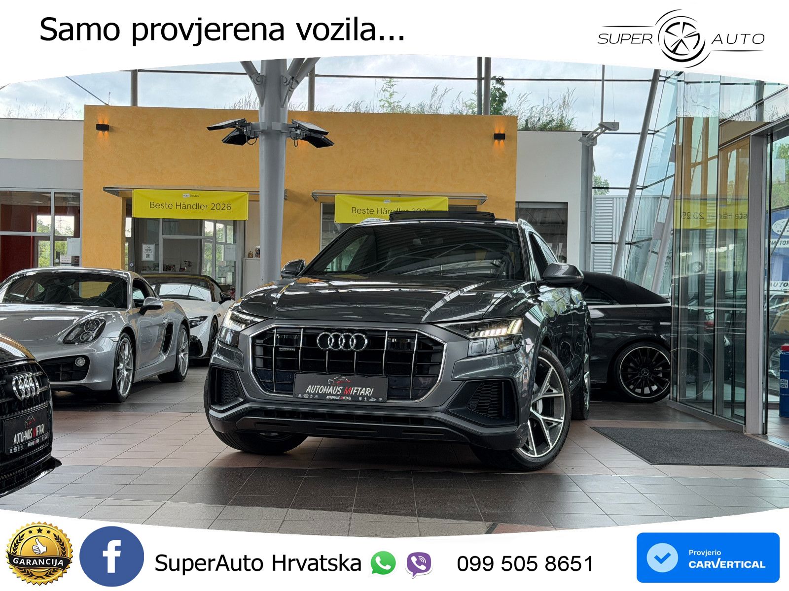 Audi Q8 50 TDI V6 (286 KS) quattro Tiptronic