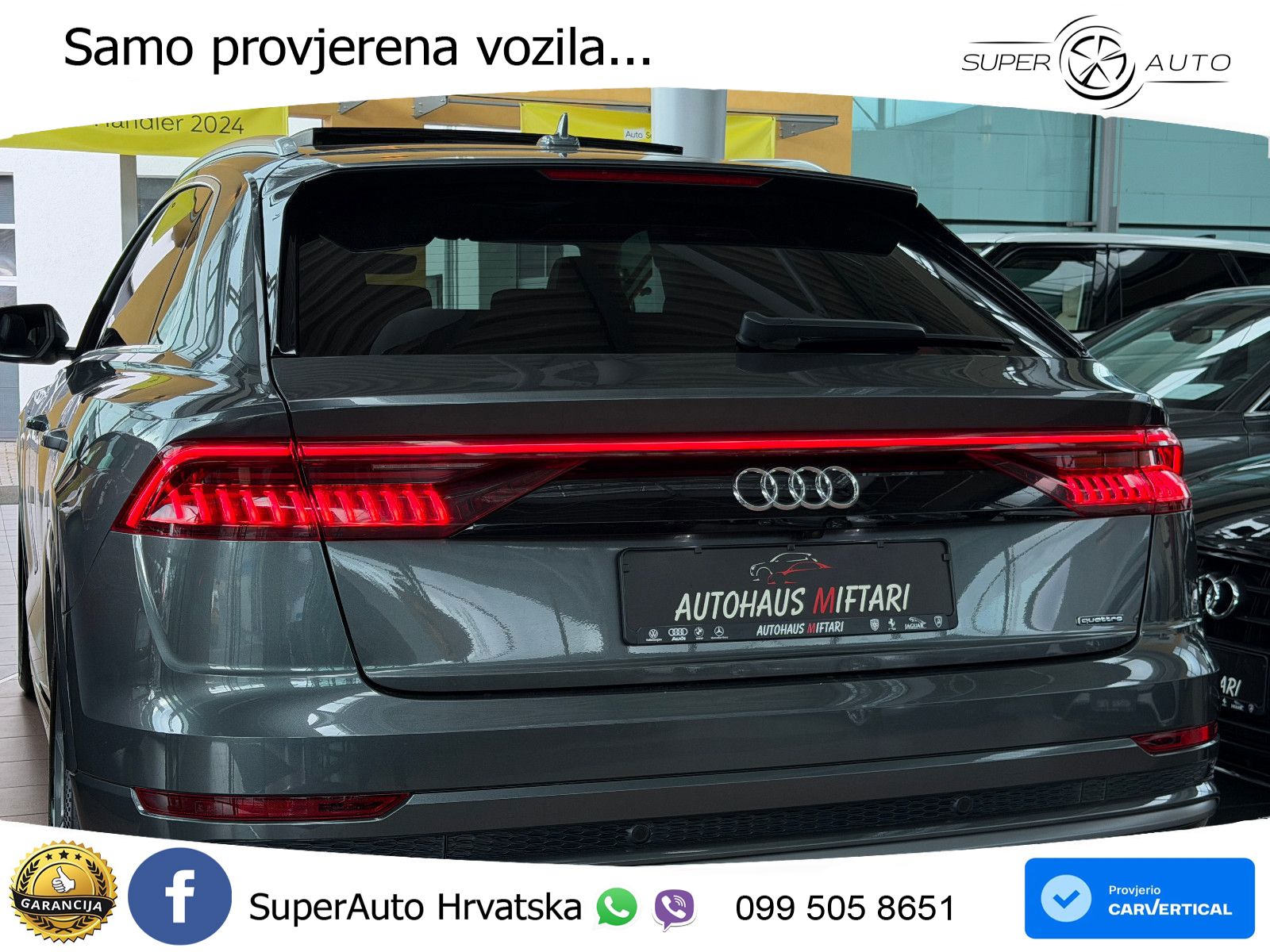Audi Q8 50 TDI V6 (286 KS) quattro Tiptronic