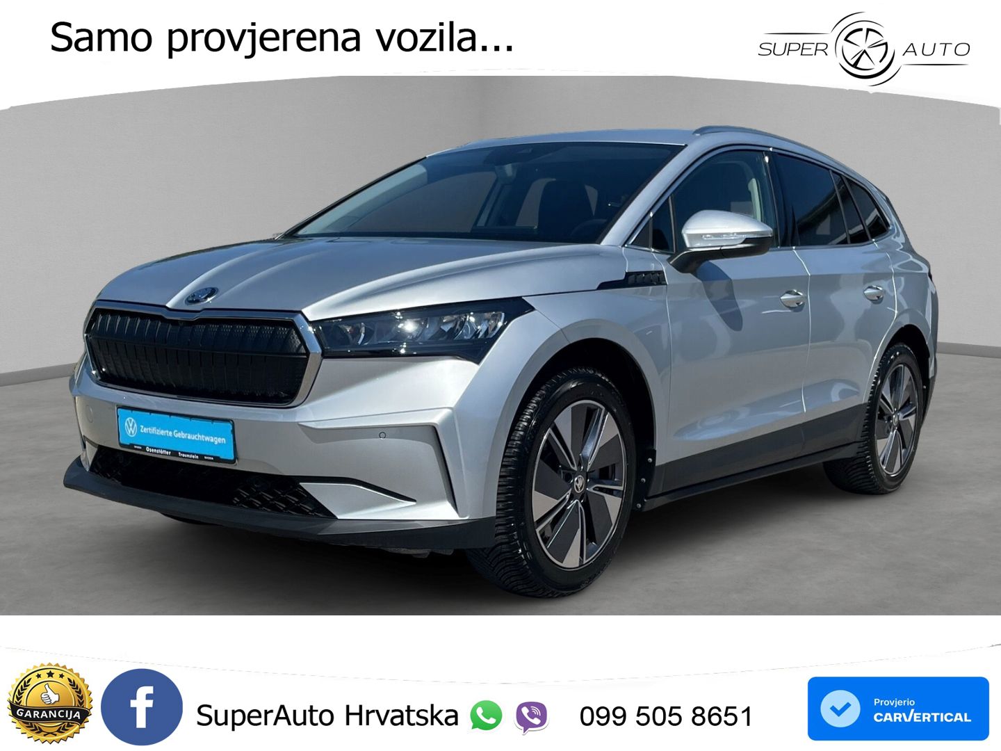 Škoda Enyaq iV 85x 82 kWh (286 KS) AWD