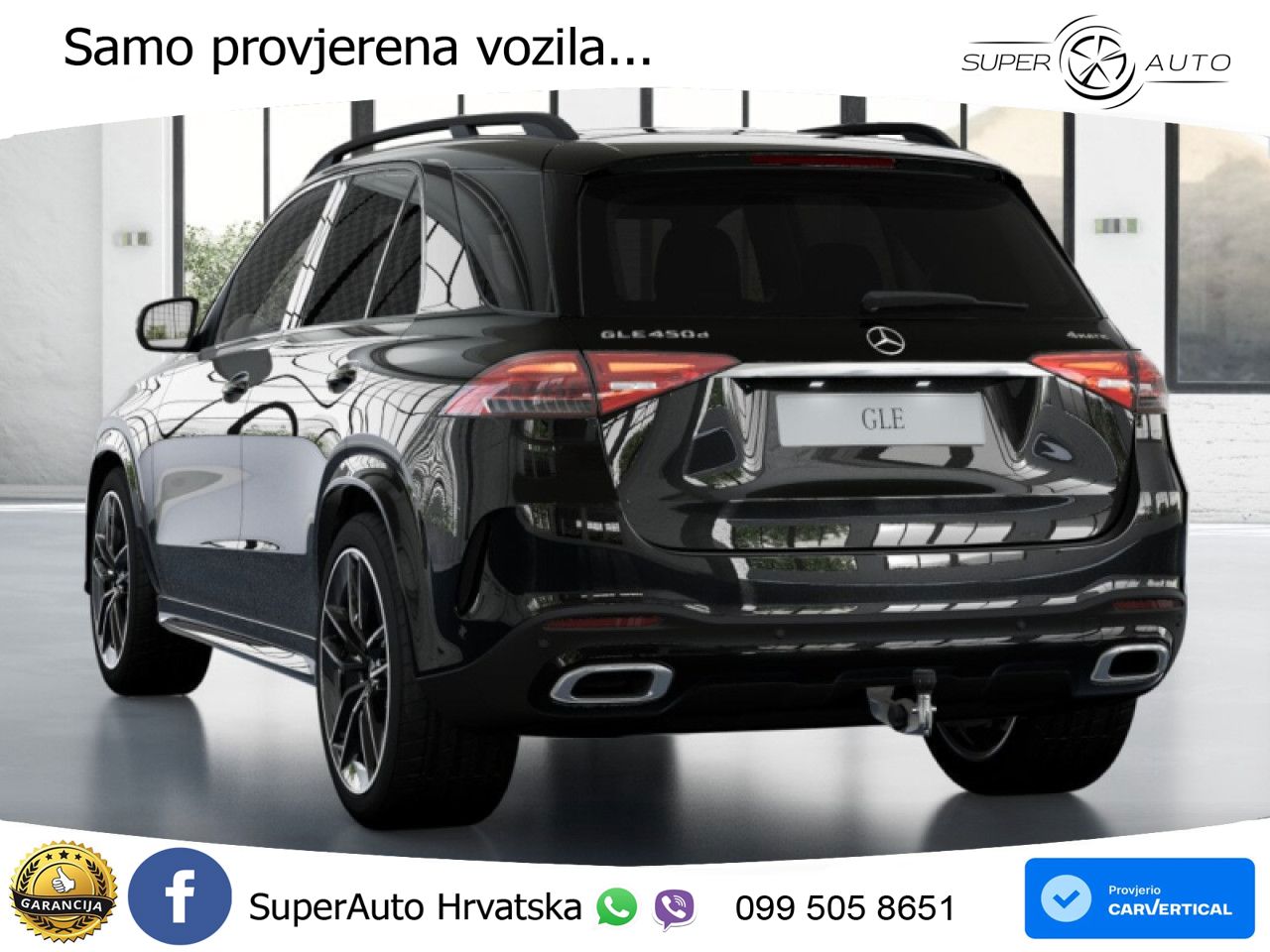 Mercedes GLE 450d (367 KS) EQ Boost 4MATIC 9G-TRONIC AMG LED+GR SJED+ACC