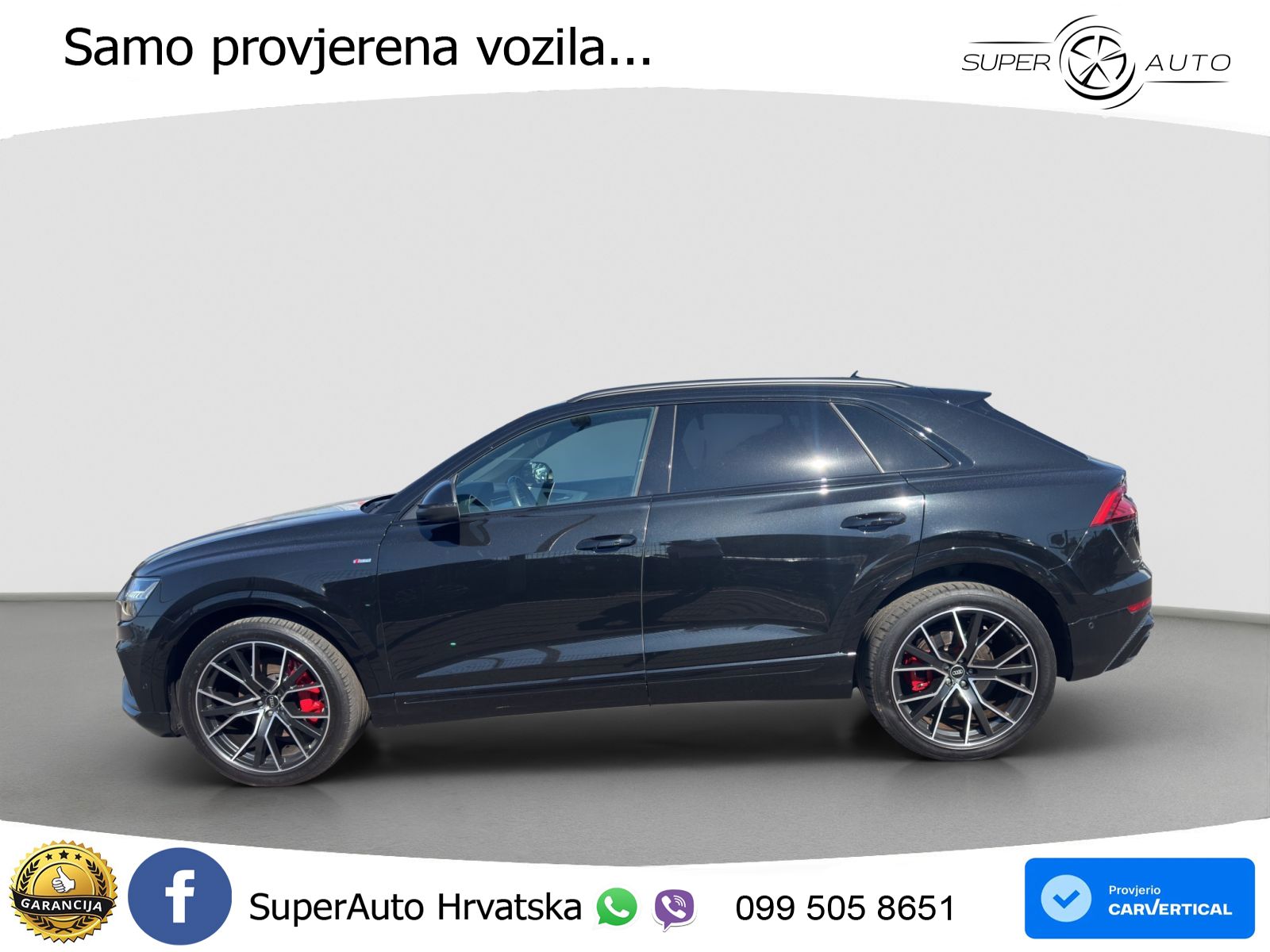 Audi Q8 50 TDI V6 (286 KS) quattro Tiptronic S line LED+GR SJED+ACC