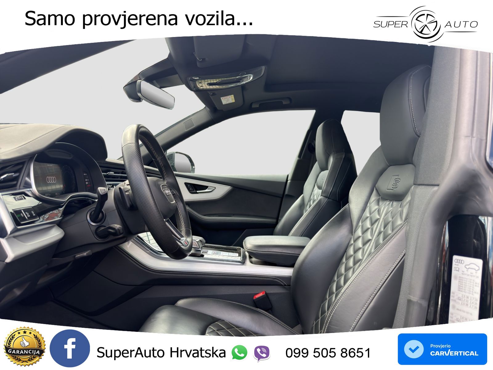 Audi Q8 50 TDI V6 (286 KS) quattro Tiptronic S line LED+GR SJED+ACC