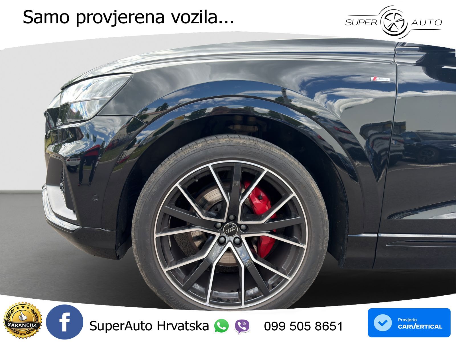 Audi Q8 50 TDI V6 (286 KS) quattro Tiptronic S line LED+GR SJED+ACC