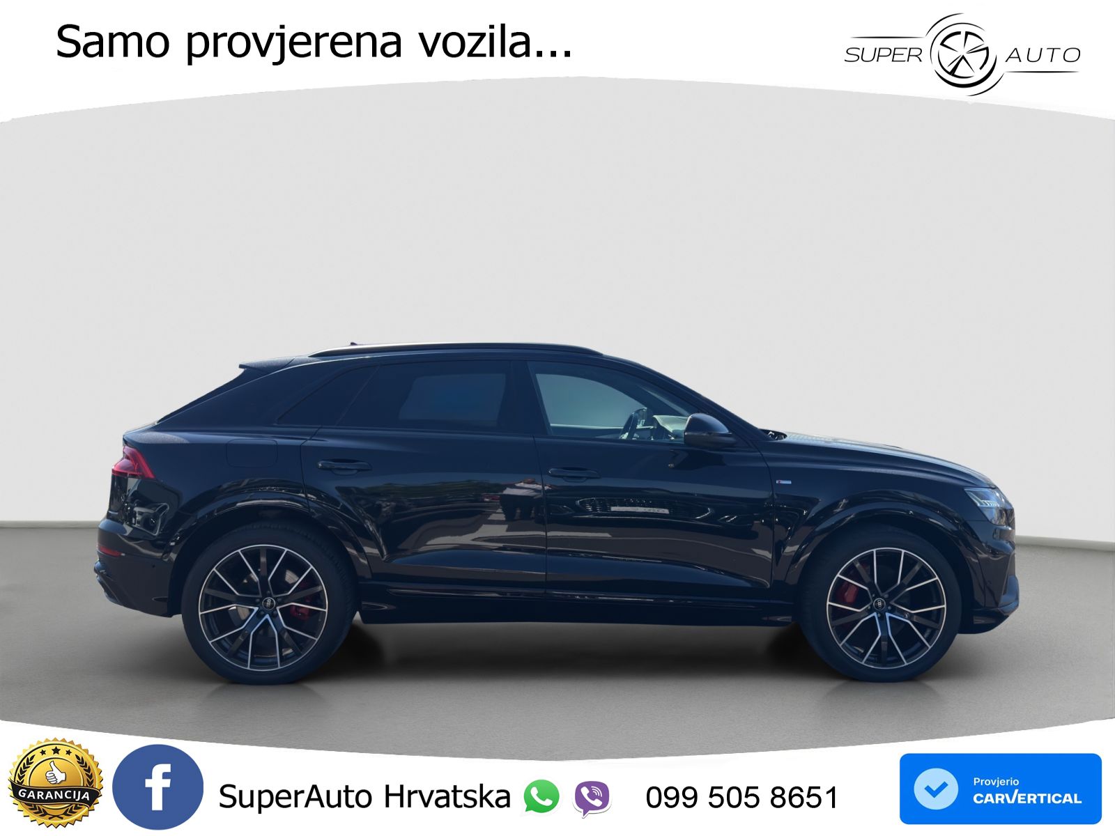 Audi Q8 50 TDI V6 (286 KS) quattro Tiptronic S line LED+GR SJED+ACC
