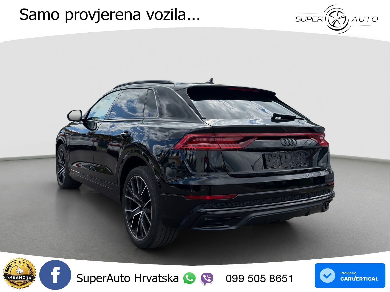 Audi Q8 50 TDI V6 (286 KS) quattro Tiptronic S line LED+GR SJED+ACC