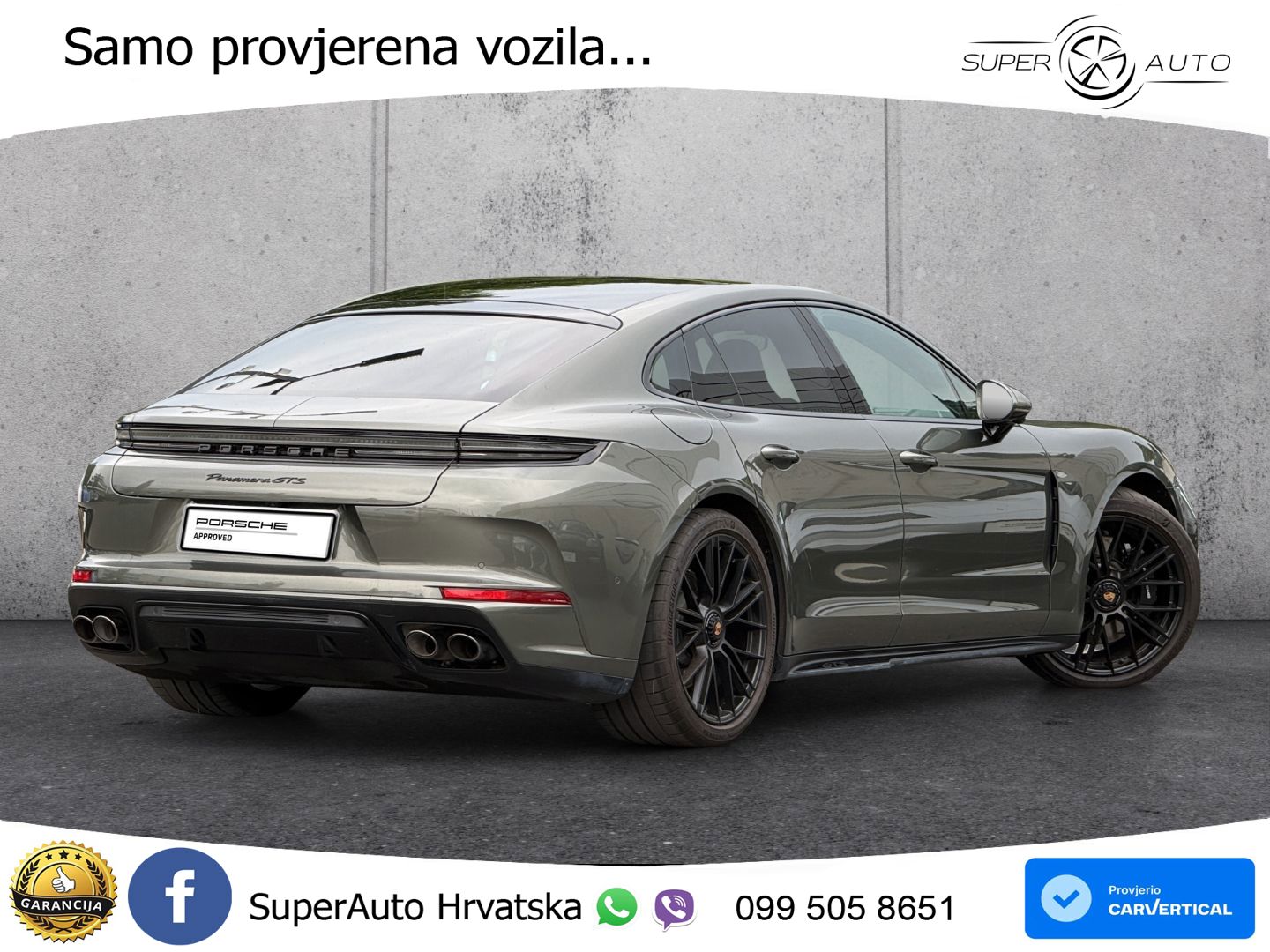 Porsche Panamera GTS 4.0 V8 (500 KS) PDK
