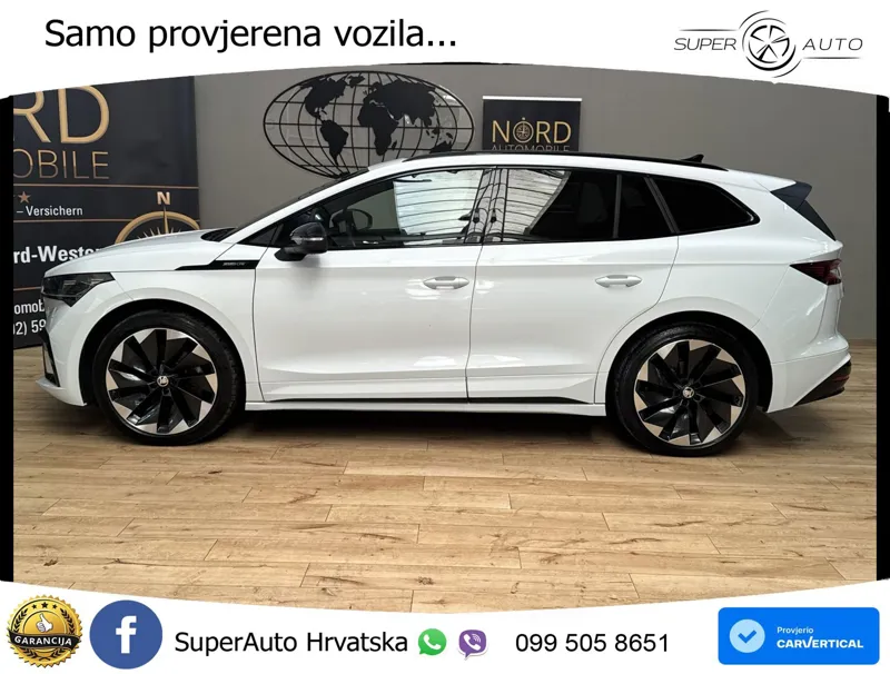 Škoda Enyaq iV 80x 82 kWh (265 KS) AWD SportLine LED+GR SJED+ACC