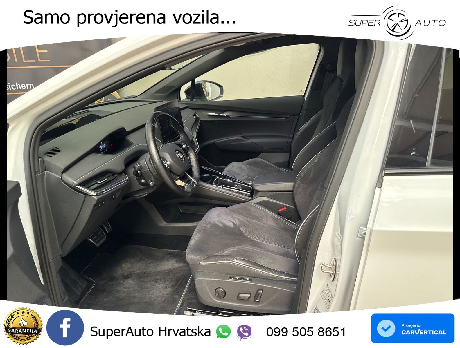 Škoda Enyaq iV 80x 82 kWh (265 KS) AWD SportLine LED+GR SJED+ACC