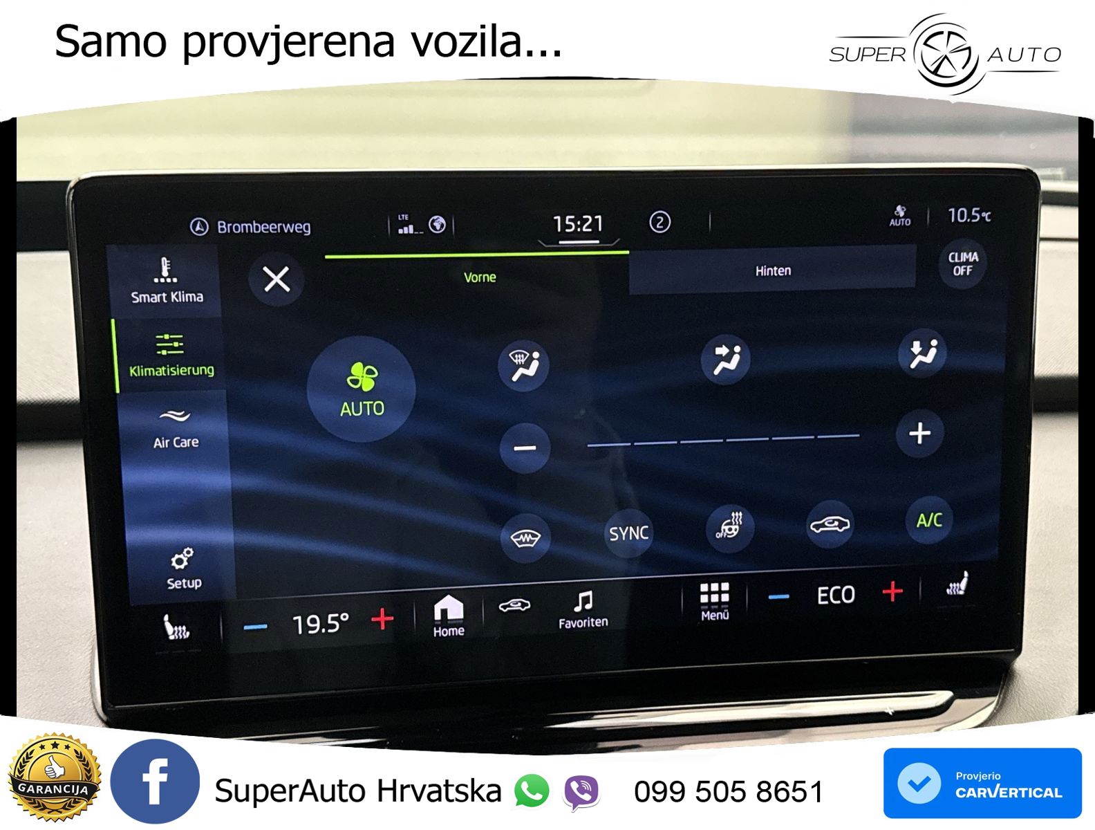Škoda Enyaq iV 80x 82 kWh (265 KS) AWD SportLine LED+GR SJED+ACC