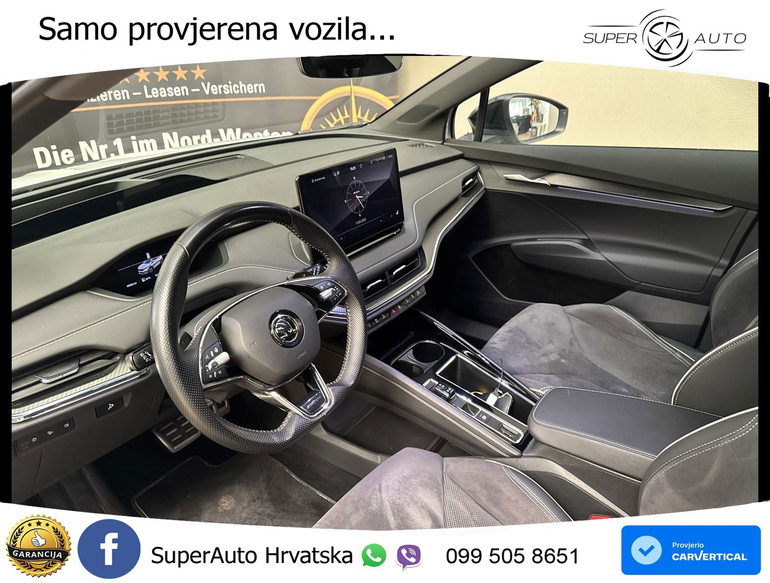 Škoda Enyaq iV 80x 82 kWh (265 KS) AWD SportLine LED+GR SJED+ACC