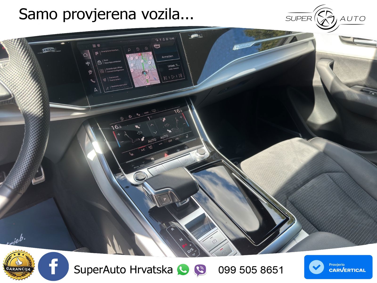 Audi Q8 50 TDI V6 (286 KS) quattro Tiptronic S line LED+GR SJED+ACC