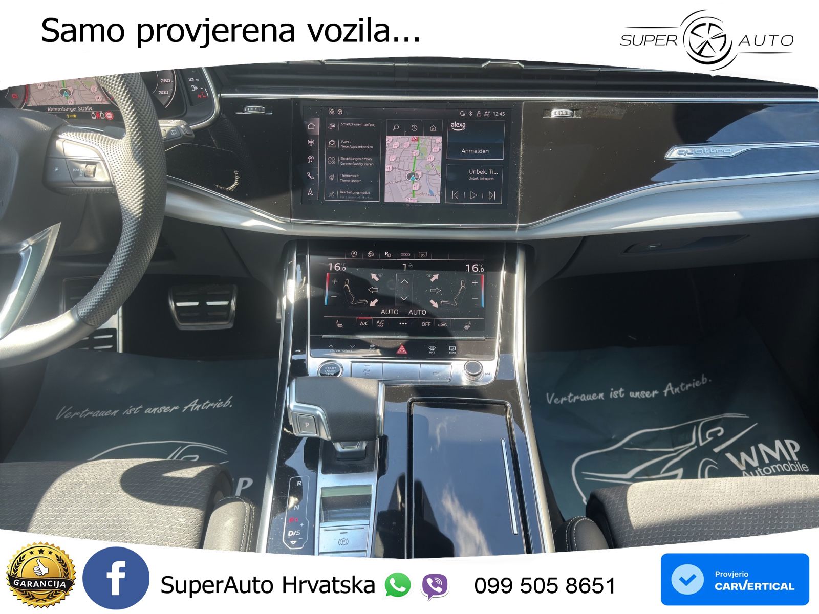 Audi Q8 50 TDI V6 (286 KS) quattro Tiptronic S line LED+GR SJED+ACC