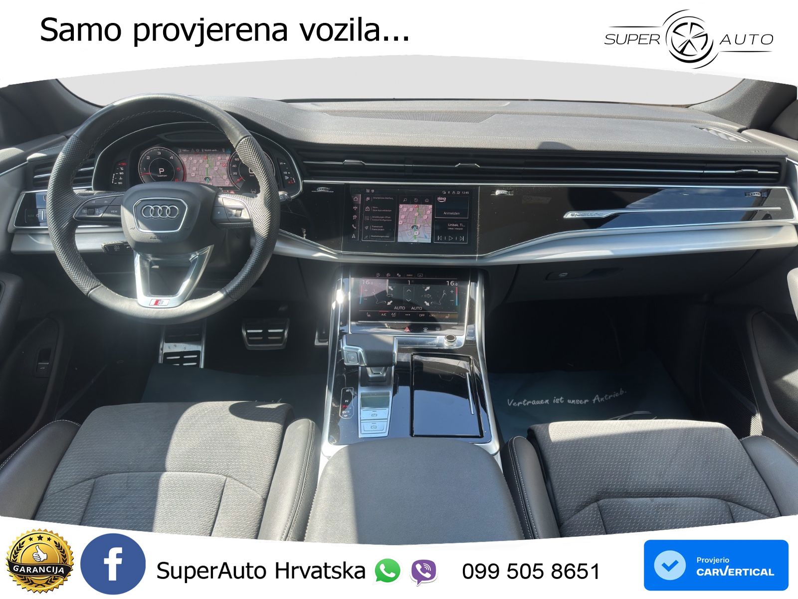 Audi Q8 50 TDI V6 (286 KS) quattro Tiptronic S line LED+GR SJED+ACC