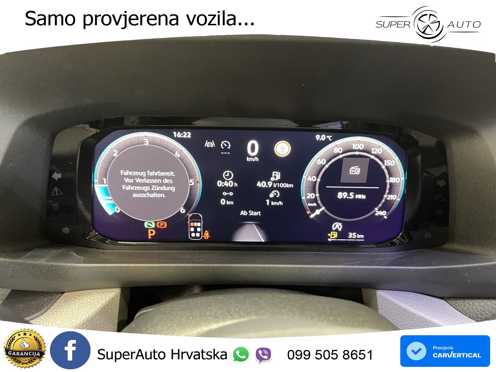 VW Crafter 140 KS