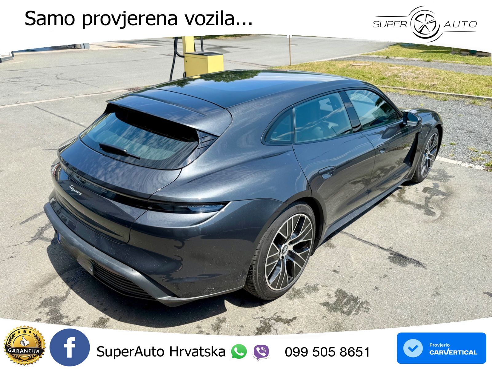 Porsche Taycan Sport Turismo Performance Plus 93.4 kWh (476 KS)