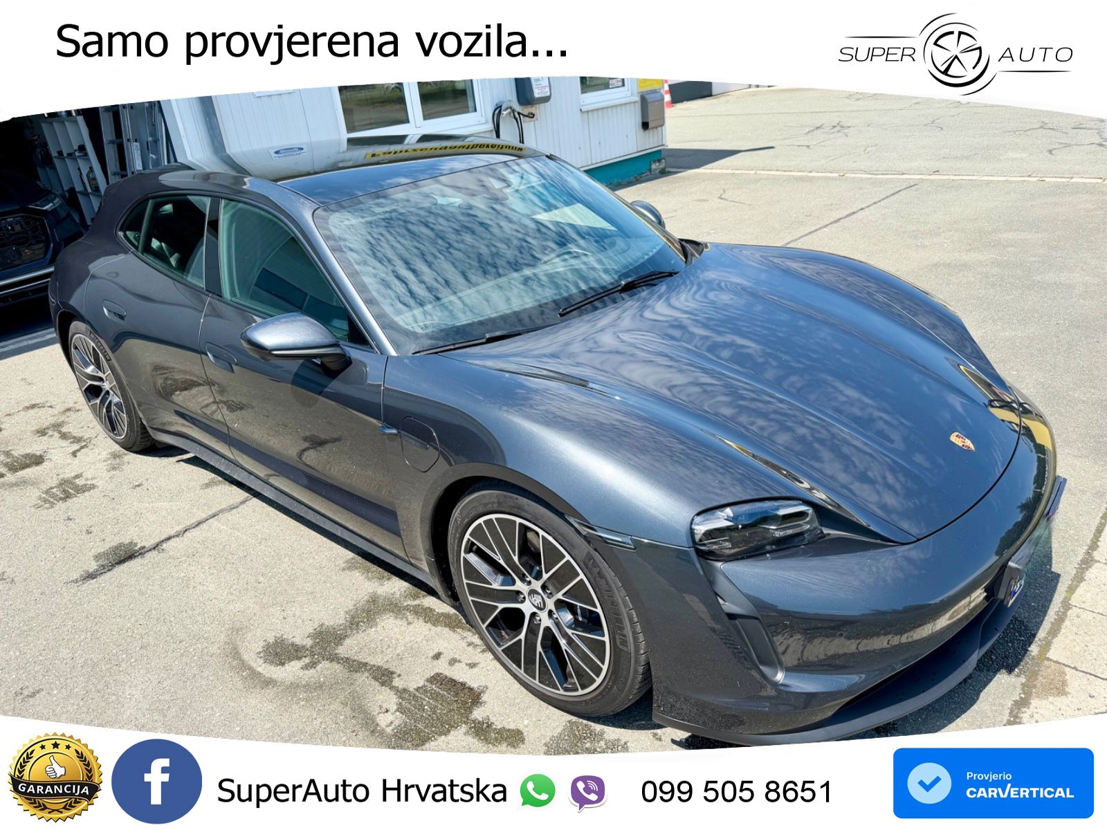 Porsche Taycan Sport Turismo Performance Plus 93.4 kWh (476 KS)