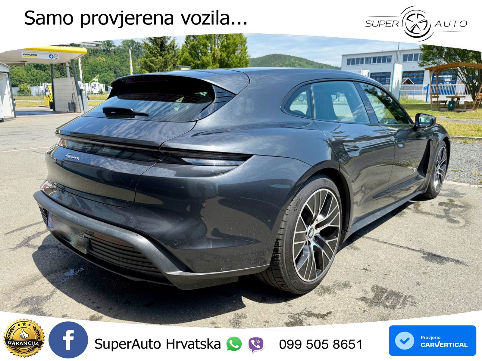 Porsche Taycan Sport Turismo Performance Plus 93.4 kWh (476 KS)