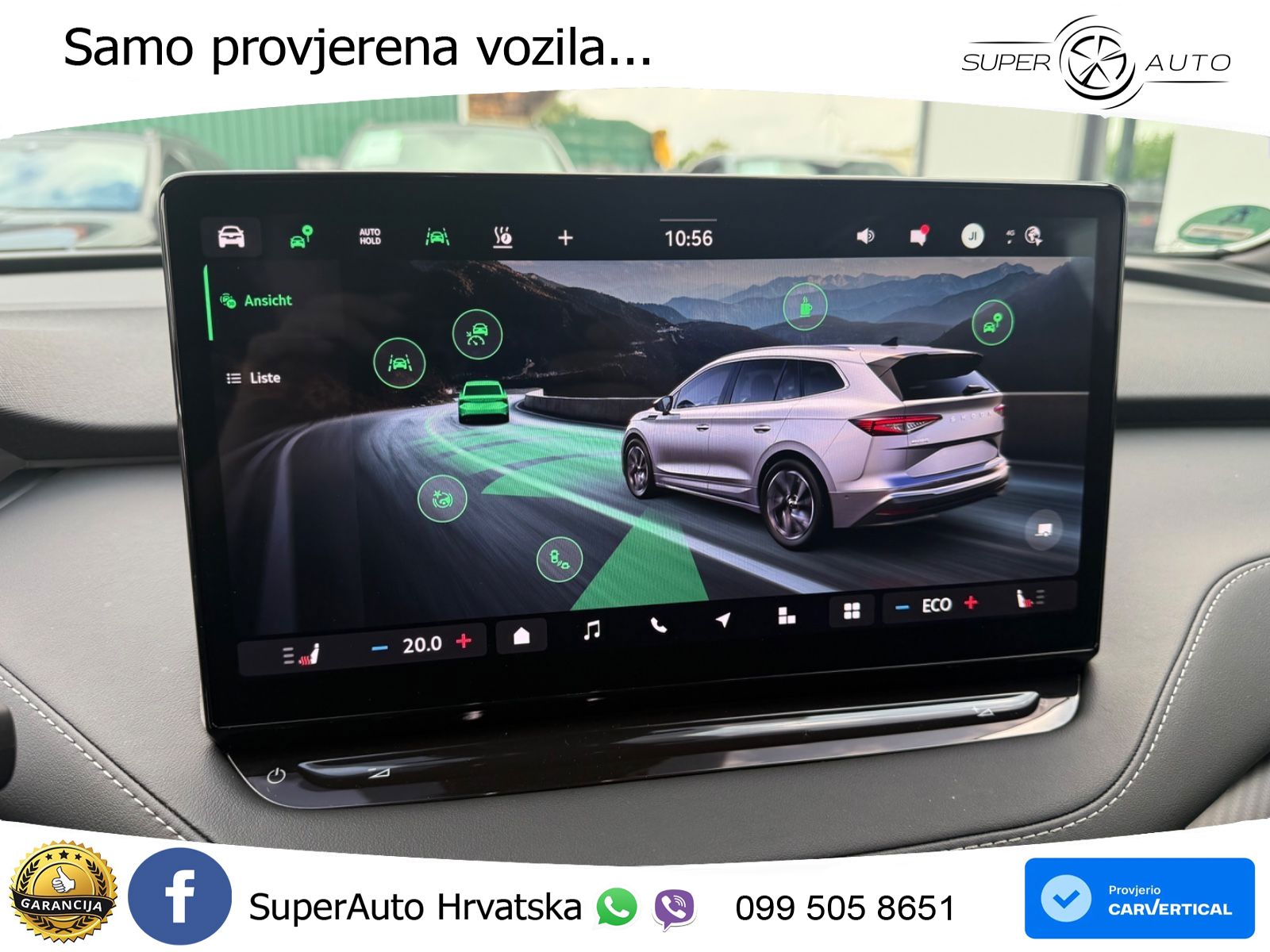 Škoda Enyaq 85 82 kWh (286 KS) SportLine LED+GR SJED+ACC