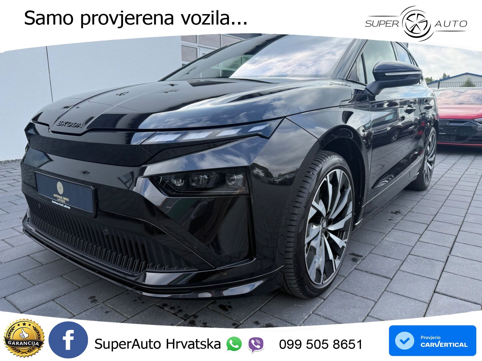 Škoda Enyaq 85 82 kWh (286 KS) SportLine LED+GR SJED+ACC
