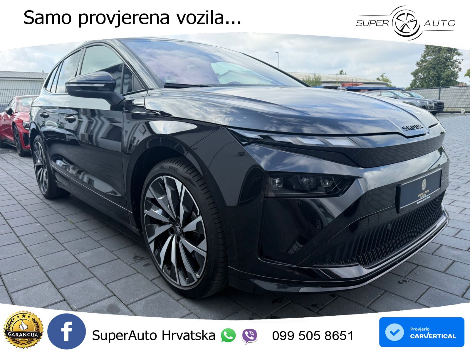 Škoda Enyaq 85 82 kWh (286 KS) SportLine LED+GR SJED+ACC