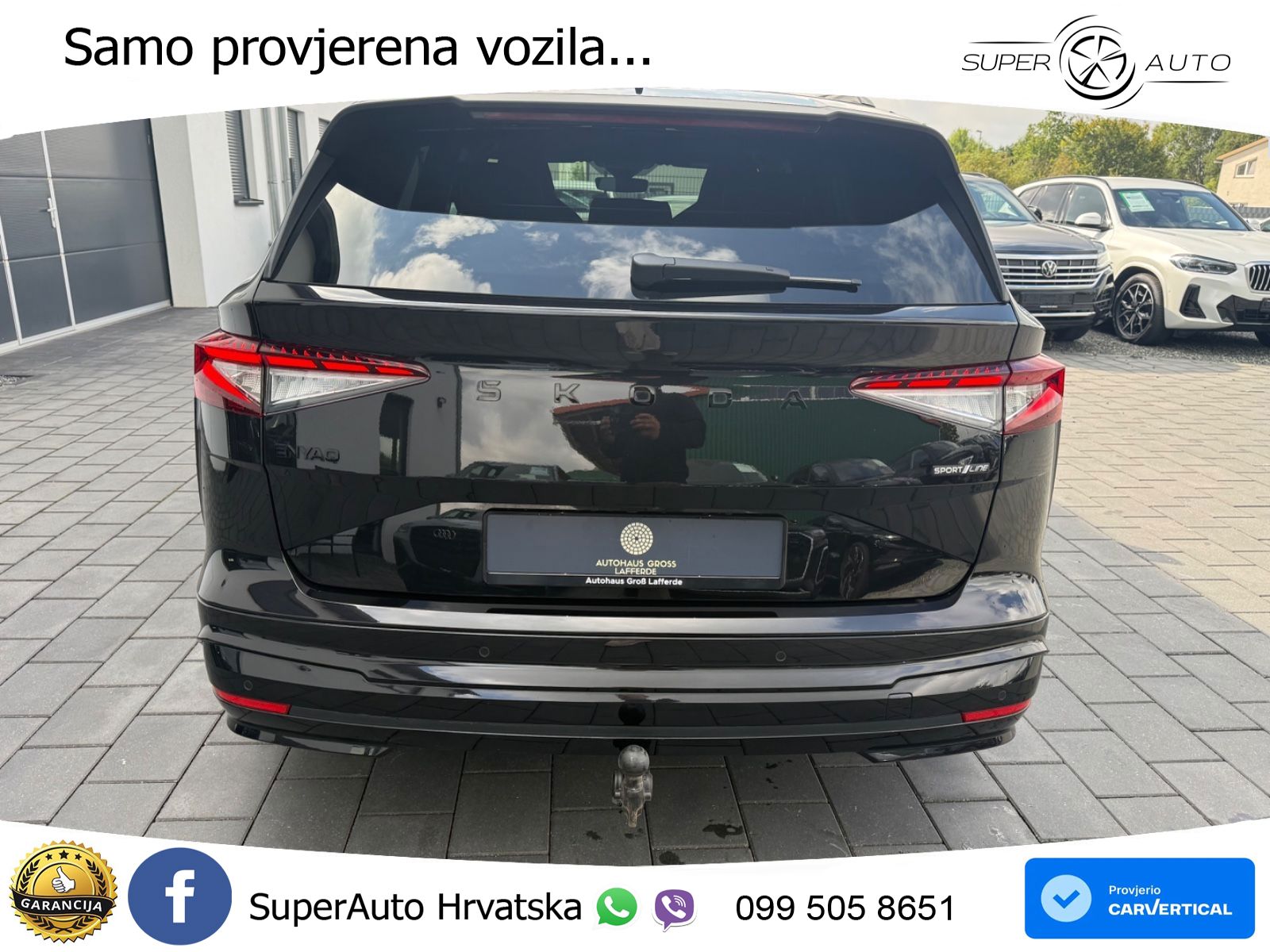 Škoda Enyaq 85 82 kWh (286 KS) SportLine LED+GR SJED+ACC