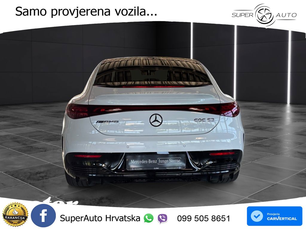 Mercedes EQE AMG 53 100 kWh (625 KS) 4MATIC+ ACC+HEAD+4xGR SJED+360+PANO