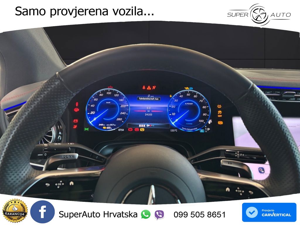 Mercedes EQE AMG 53 100 kWh (625 KS) 4MATIC+ ACC+HEAD+4xGR SJED+360+PANO