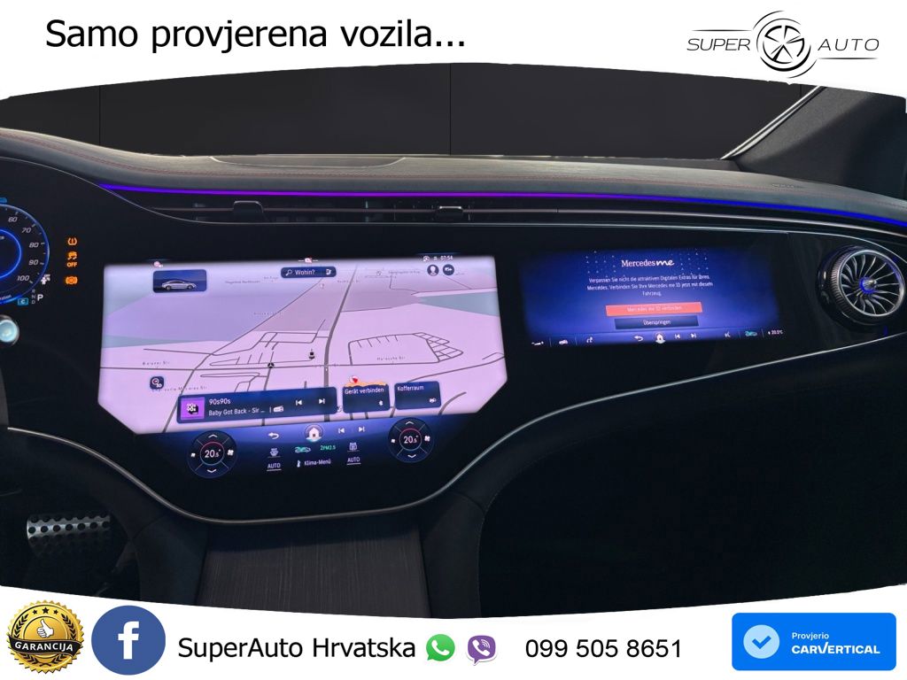 Mercedes EQE AMG 53 100 kWh (625 KS) 4MATIC+ ACC+HEAD+4xGR SJED+360+PANO