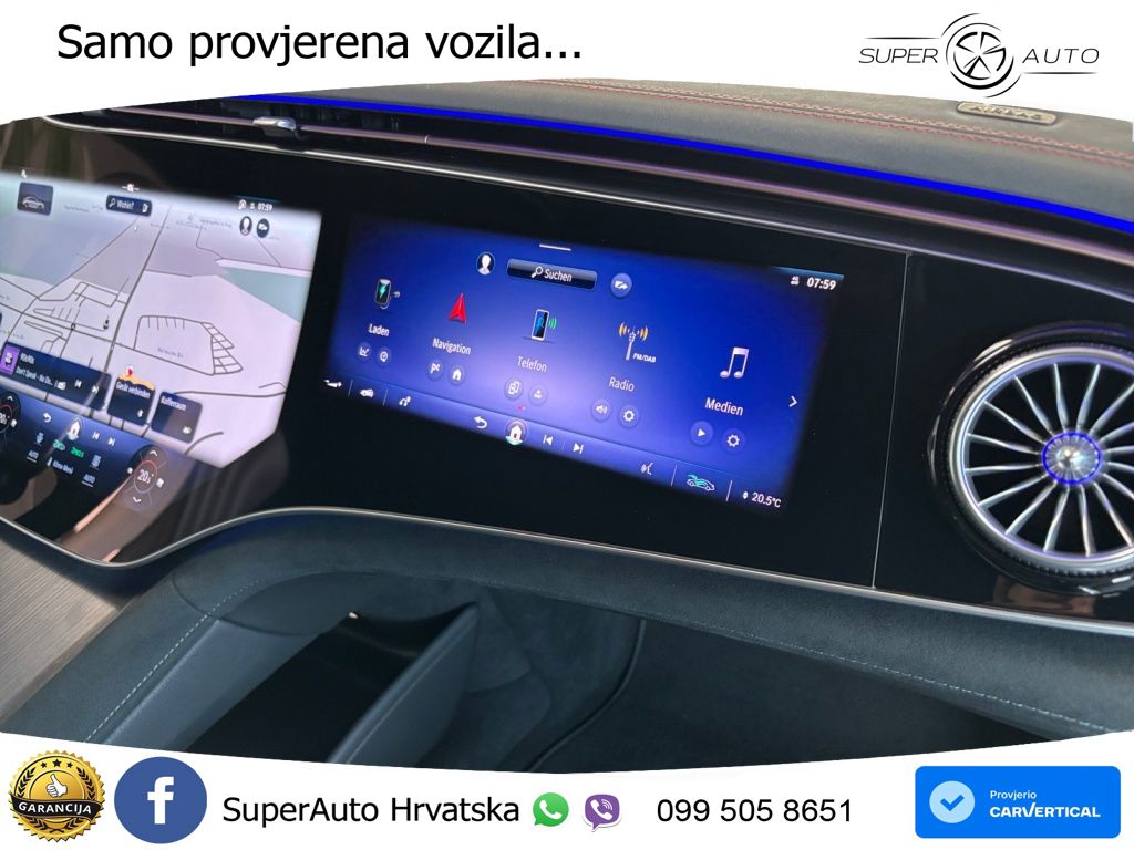 Mercedes EQE AMG 53 100 kWh (625 KS) 4MATIC+ ACC+HEAD+4xGR SJED+360+PANO