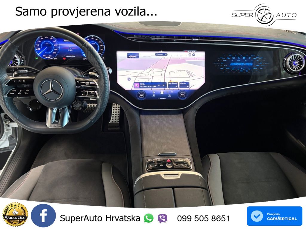 Mercedes EQE AMG 53 100 kWh (625 KS) 4MATIC+ ACC+HEAD+4xGR SJED+360+PANO