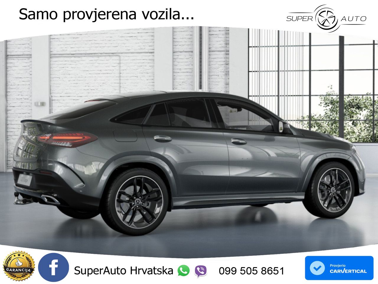 Mercedes GLE Coupe 450d (367 KS) EQ Boost 4MATIC 9G-TRONIC AMG LED+GR SJED+ACC