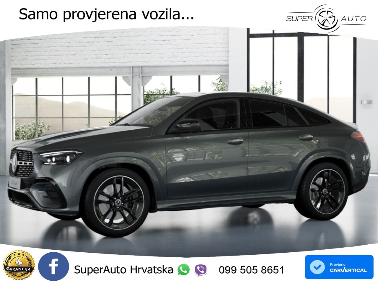 Mercedes GLE Coupe 450d (367 KS) EQ Boost 4MATIC 9G-TRONIC AMG LED+GR SJED+ACC